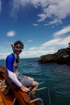 Thailand - Ko Lanta - Snorkeling trip to the 4 Islands via longtail boat